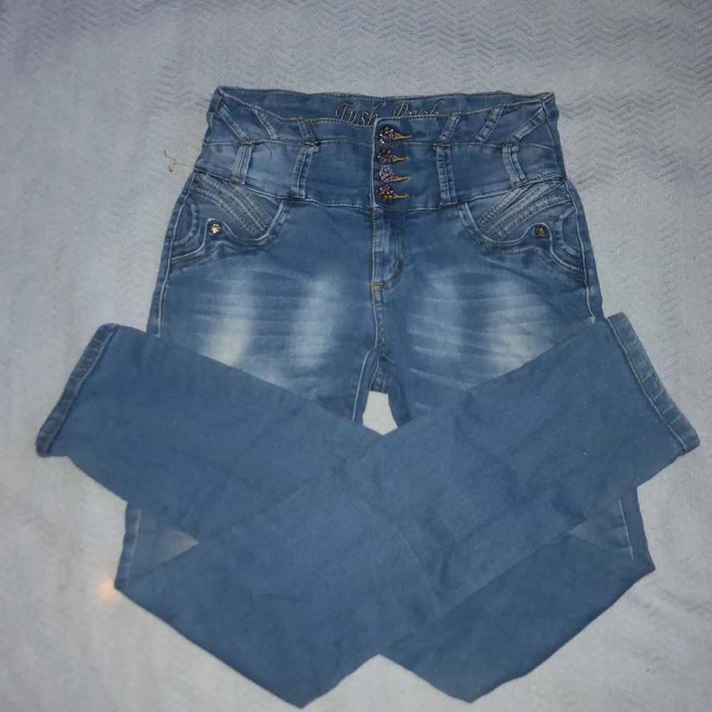 Tush Push jeans super high waist